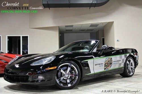 2008 chevrolet corvette convertible indy pace car 3lt group z51 performance pack