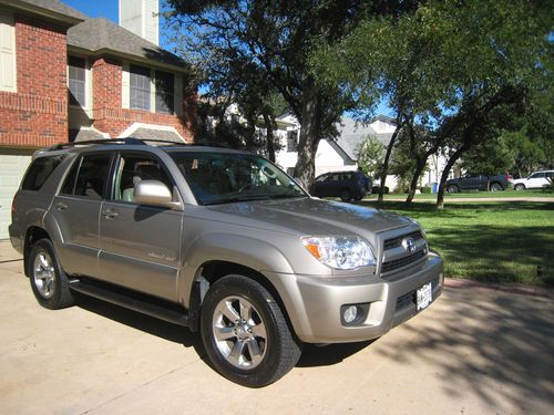 2006 toyota 4runner limited sport utility 4-door 4.7l