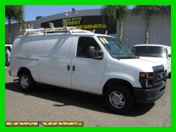 2008 ford e-250 cargo van commercial