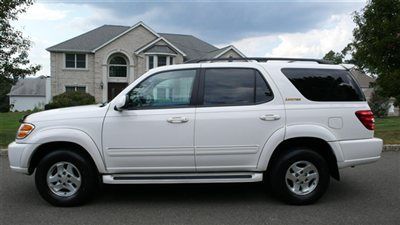 2001 toyota sequoia limited 4wd suv sunrood cd only 50,861 miles
