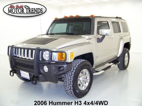 2006 4x4 navigation sunroof leather htd seats chrome wheels hummer h3 68k