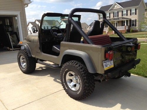 1986 Jeep CJ7 with AMC 304 V8 and Hardtop/Hard Doors, image 4