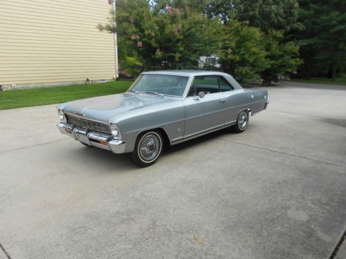 1966 chevrolet nova ss l79 restored showroom condition