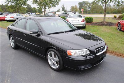 2007 volvo s60 r awd turbo 300hp 6 speed sunroof htd seats nc we take trades