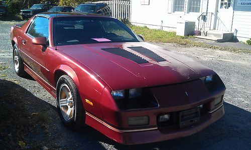 1989 chevrolet camaro iroc-z z28 t-top 4-wheel disc 5.7l factory original nr