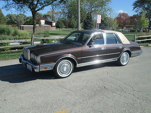 1982 lincoln continental brown/tan 40k orig miles