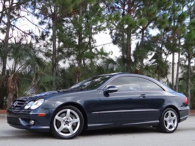 2006 mercedes clk500 v8 amg package * no reserve * navi keyless go xenon loaded