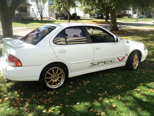 2003 nissan sentra se-r spec  2.5 low miles no reserve! one owner! southern car