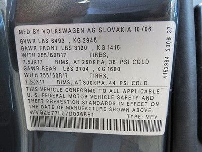 EXTRA NICE 2007 Touareg V6 AWD - WELL MAINTAINED Florida SUV, Clean Carfax, US $11,991.00, image 36