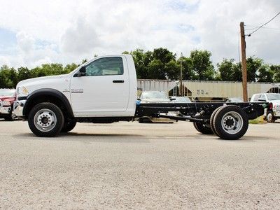 Hd cab &amp; chassis dually flat bed vinyl tow hooks hitch mp3 tool box steel rims