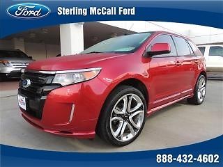 2011 ford edge 4dr sport fwd 22&#034; wheels, leather, smartkey, nav, pwr fold seats