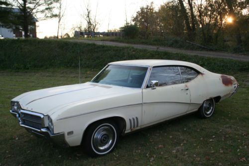 1969 buick skylark custom hardtop 2-door sport coupe 5.7l complete!!
