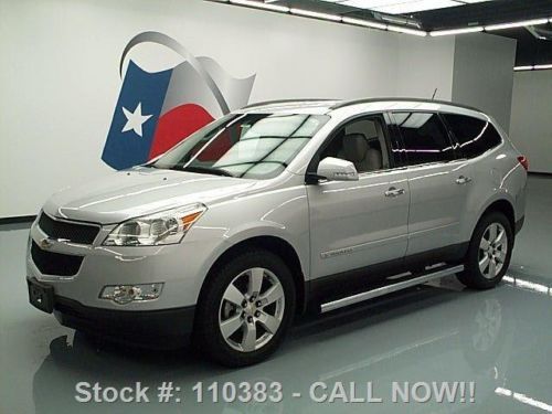2009 chevy traverse 2lt 7-pass heated leather 20&#039;s 59k texas direct auto