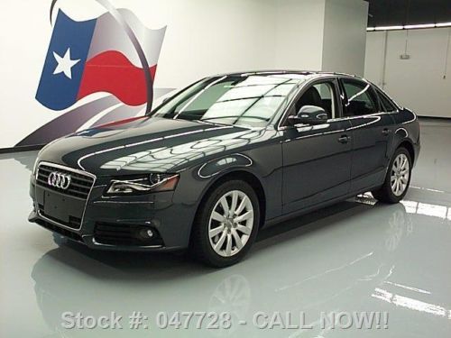 2009 audi a4 2.0t turbocharged sunroof htd leather 34k texas direct auto