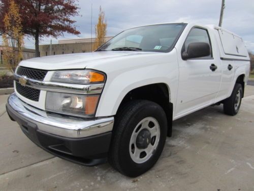 2009 chevy colorado pickup truck 3.7l  auto 1-owner specialty bed with cap lqqk!