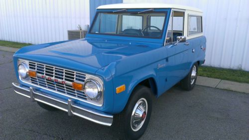 1975 ford bronco ranger sport utility 2-door 5.0l