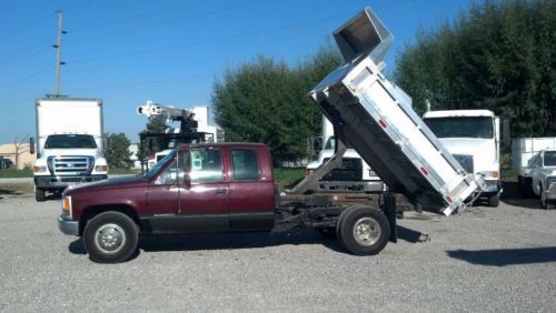 GMC C3500 Diesel Extended Cab dually ALUMINUM DUMP BODY LANDSCAPER CONTRACTOR, US $7,900.00, image 2
