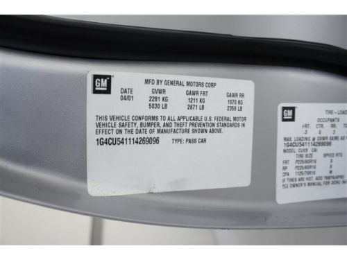 BUICK PARK AVENUE ULTRA SUPERCHARGED LOW MILES HEATED SEATS ALLOY  CONCERT SOUND, US $5,995.00, image 49