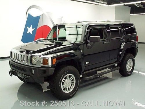 2007 hummer h3 4x4 sunroof htd seats side steps 67k mi texas direct auto