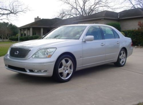 2004 lexus ls430 nav/sports package