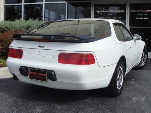1992 Porsche 968 Coupe Tiptronic 80K 2 owner CA to NC car, image 3