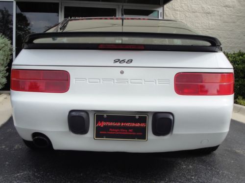 1992 Porsche 968 Coupe Tiptronic 80K 2 owner CA to NC car, image 5