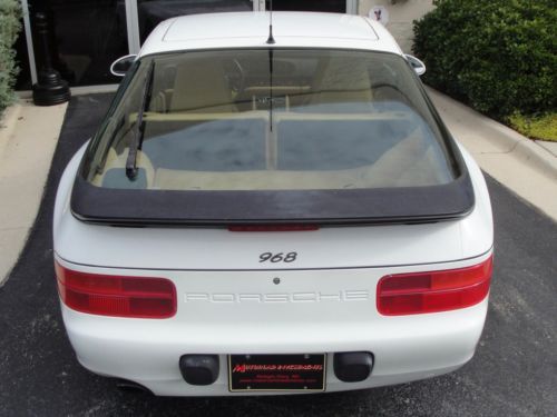 1992 Porsche 968 Coupe Tiptronic 80K 2 owner CA to NC car, image 9