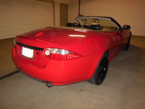 Red conv,perfect running con,clean carfax,rare xk black series,nav,alpine stereo