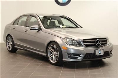 2012 mercedes benz c300 sport awd 4matic navigation bluethooth heated seats