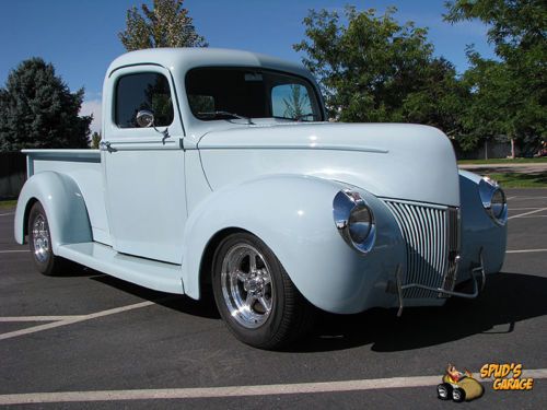 1941 ford street rod pick-up gm 350/383 scat 700r4 tci mustang ii disc leather