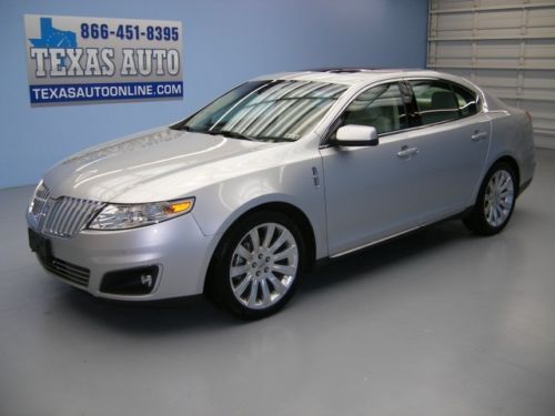 We finance!!!  2012 lincolm mks pano roof nav heated leather sync 19k texas auto