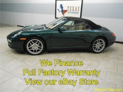 11 porsche 911 c4 awd pdk cab convertible gps navi leather heat cool seats 19k