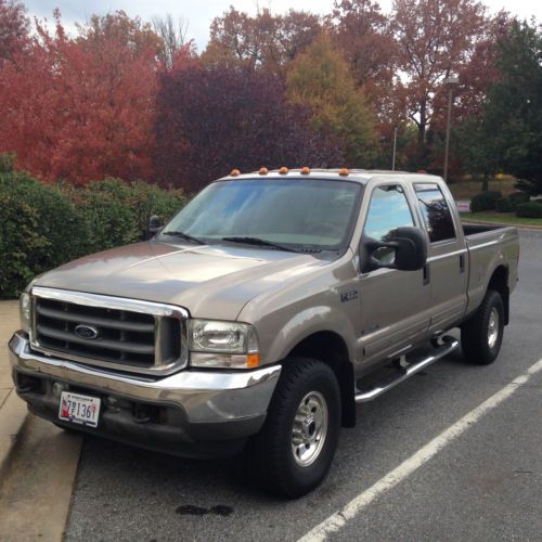 2002 ford f-350 super duty xlt crew cab pickup 4-door 7.3l