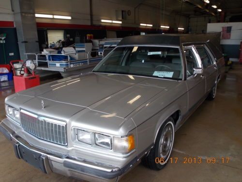 1989 mercury marquis hearse t619797