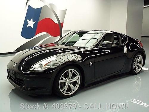 2009 nissan 370z touring sport 6spd leather nav 32k mi texas direct auto