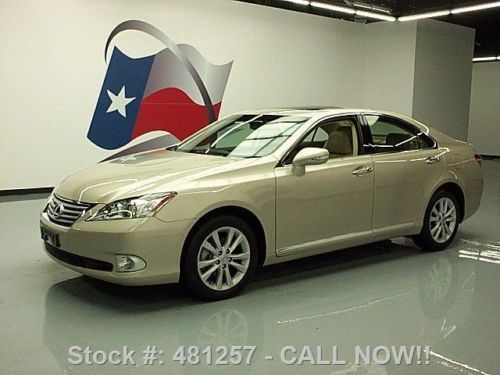 2012 lexus es350 sunroof climate seats one owner 4k mi texas direct auto