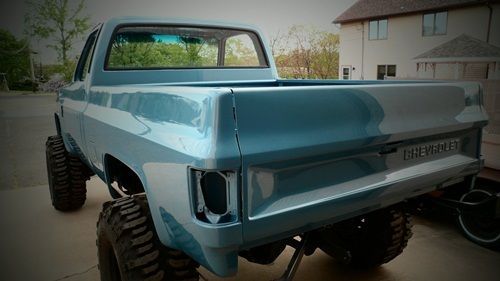 1986 4x4 lifted chevy shortbed show truck, image 4