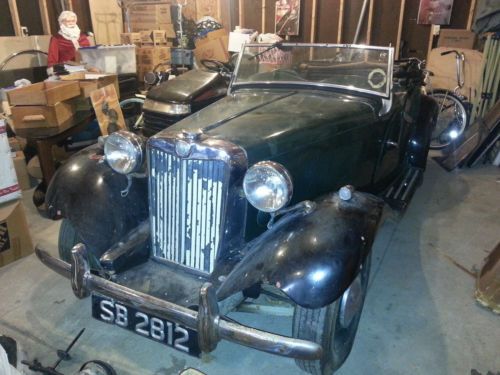 1953 mgtd rhd from singapore older restoration nice solid old car