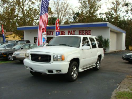 2000 cadillac escalade 4x4 clean florida suv