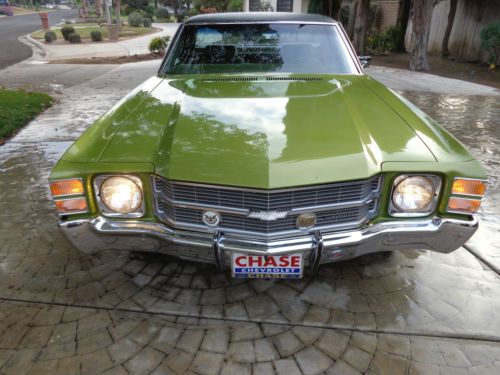 1971 chevy el camino custom one owner