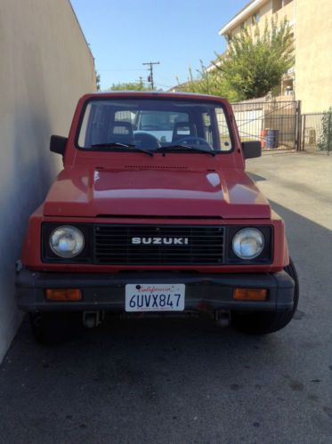 1987 suzuki samurai jx sport utility 2-door 1.3l