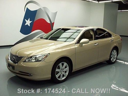 2008 lexus es350 sedan sunroof climate leather 60k mi! texas direct auto