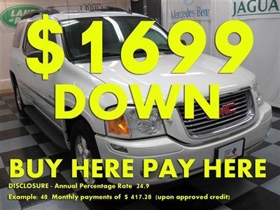 2006(06)envoy xl 4x4 we finance bad credit! buy here pay here low down $1699