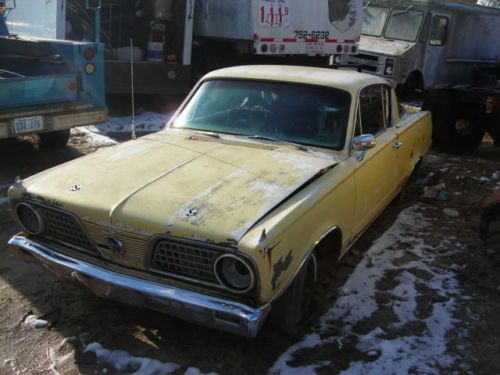 Fastback slant 6 auto buckets console pony car
