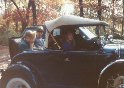 1931 ford model a convertible - all original parts - runs great!