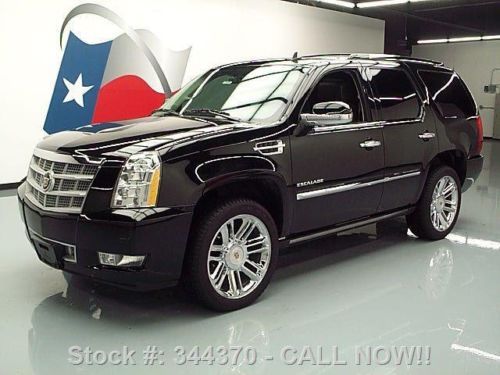 2013 cadillac escalade platinum sunroof nav dvd 22&#039;s 8k texas direct auto