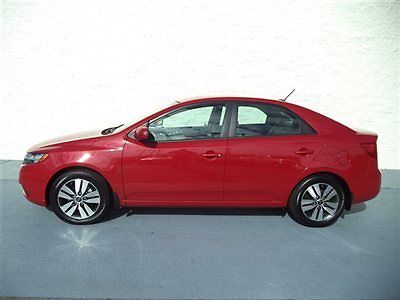 Kia forte ex sedan low miles 4 dr automatic gasoline 2.0l dohc i4 red