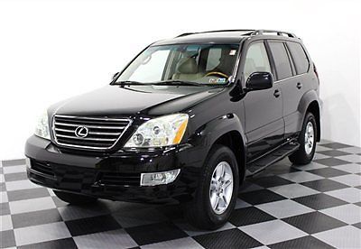 4wd v8 7-passenger 94k mi suv black/tan 05 4wd 4x4 3rd row seat leather moonroof