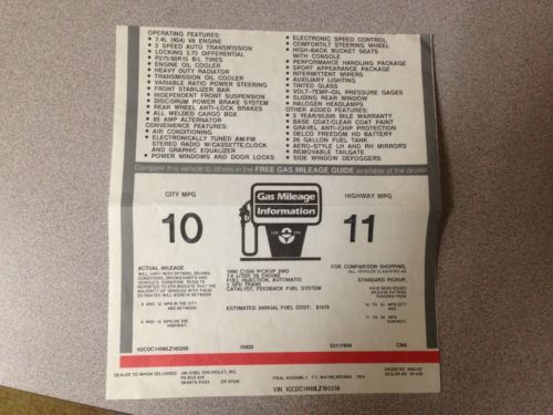 1990 Chevrolet 454SS truck, image 24