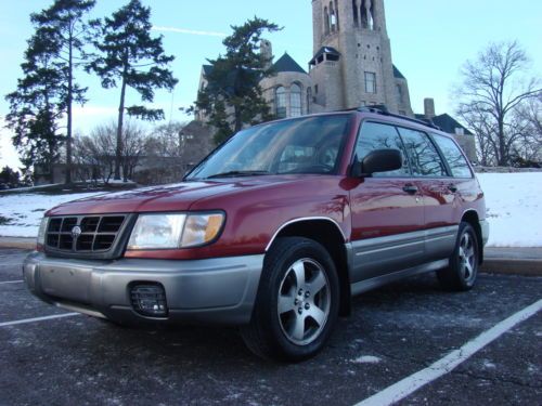 1998 subaru forester all wheel drive winter special no reserve !